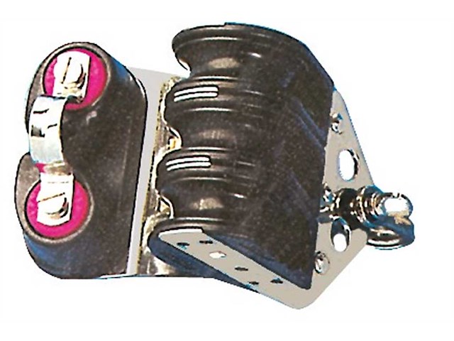 Bozzello 3 pulegge + strozzascotte in carbonio su sfere VIADANA - "A"