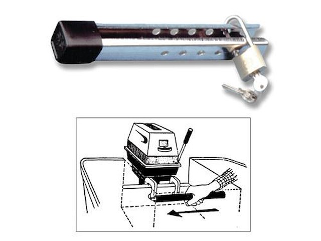 Antifurto per motori fuoribordo mod. Mini