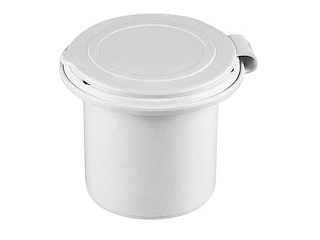 Contenitore per doccette tondo - 90 mm. -