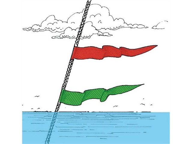 Nastrino segnavento da sartie - Mod. Grande -