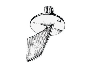 Pinna universale su piastra tonda - SELVA -