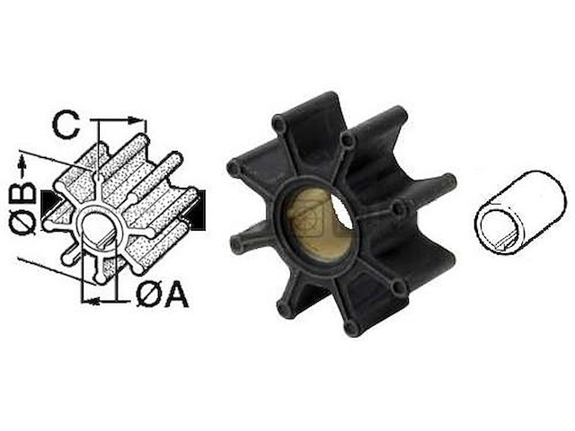 Girante compatibile per EB - Jabsco - 4598-0001
