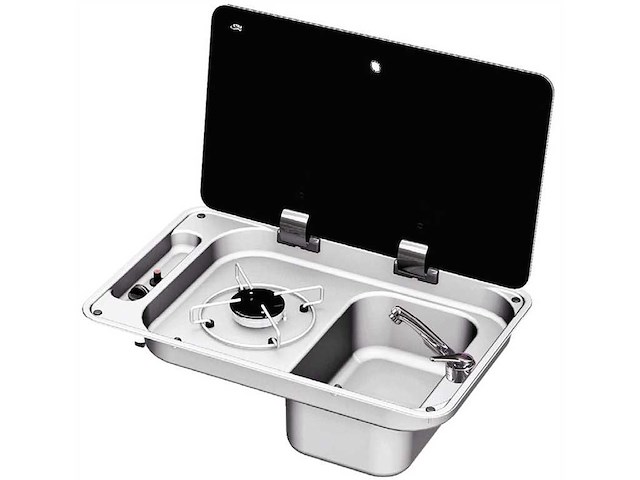 Piano cottura 1 Fuoco - Lavello DX