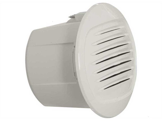 Tromba tonda ad incasso bianca