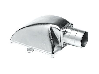 Succhiarola in acciaio inox - Ø 25 mm. - Versione Tubo Orizzontale -