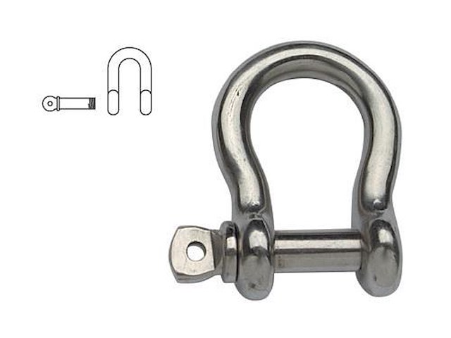 Grillo in acciaio inox modello Lyra 4 x 16 mm