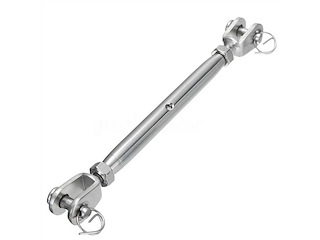 Tenditore in acciaio inox lucidato - 14 mm -