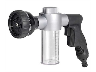 Pistola di lavaggio con 7 diversi tipi di getto