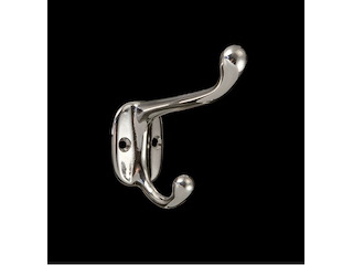 Appendiabiti in ottone cromato