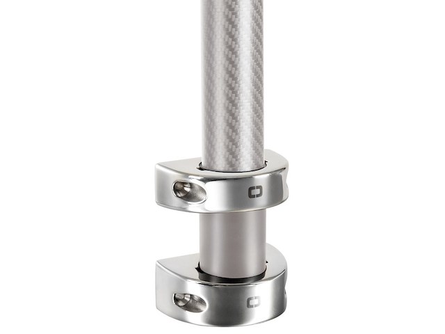 Boccola da parete per palo in carbonio Ø 38 mm