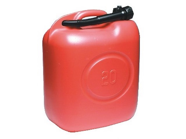 Tanica in plastica per carburante - 20 litri