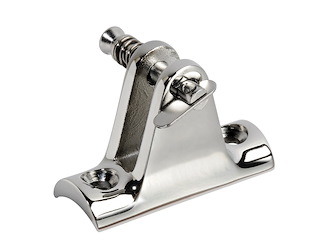 Supporto a forcella concavo con perno a molla