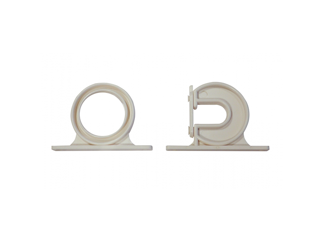 Reggicanna da parete o soffitto con fermo