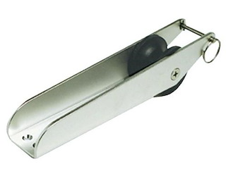 Musone di prua fisso in acciaio inox 280 mm