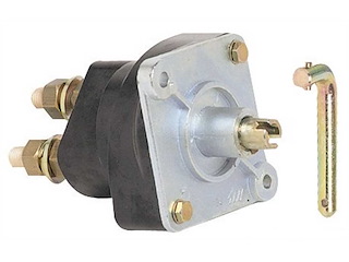 Staccabatteria in ottone e bachelite - 350 A - 24 V