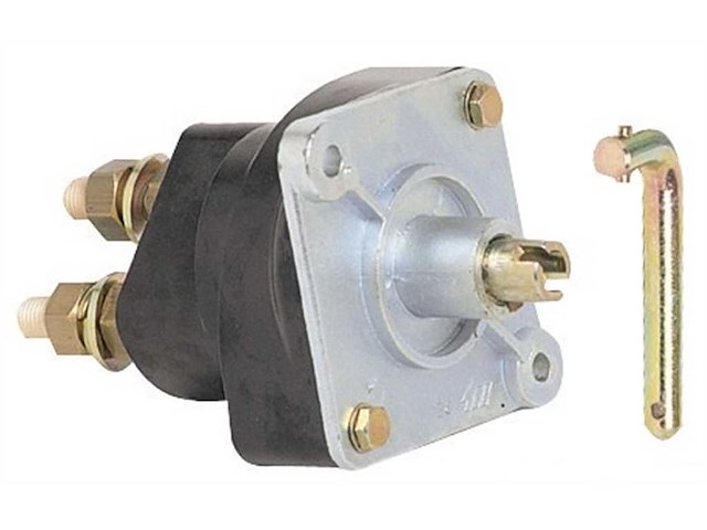 Staccabatteria in ottone e bachelite - 350 A - 24 V