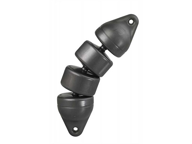 Parabordi Plastimo RIB - Nero - Ø 12 x 48 cm. - 