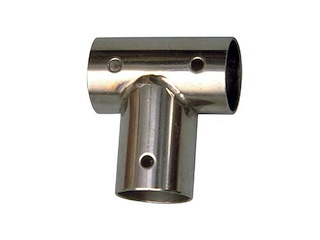 Giunto a T in acciaio stampato 90° - 22 mm -