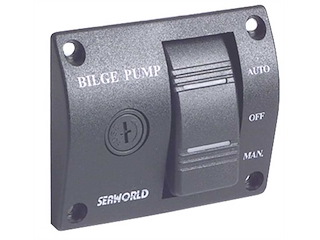 Pannello di controllo per pompe di sentina 24 volt