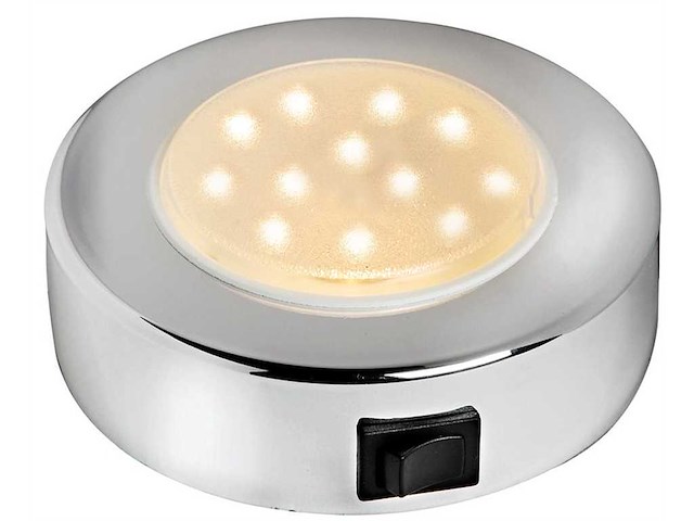 Plafoniera Batsystem Sun x esterno - Cromata Lampada Led -
