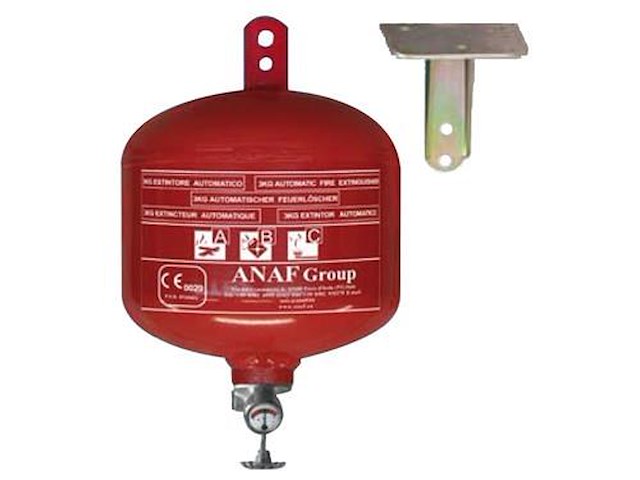 Estintore a botticella automatico a pioggia - 3 Kg. -