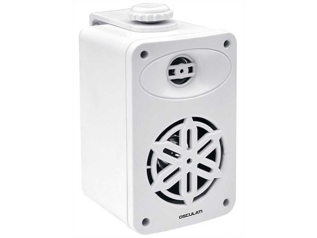 Casse stereo 2 vie per interno bianche 3" - 2X120W