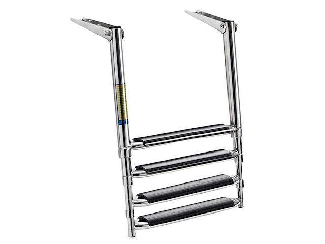 Scaletta telescopica BIG per plancetta 4 gradini