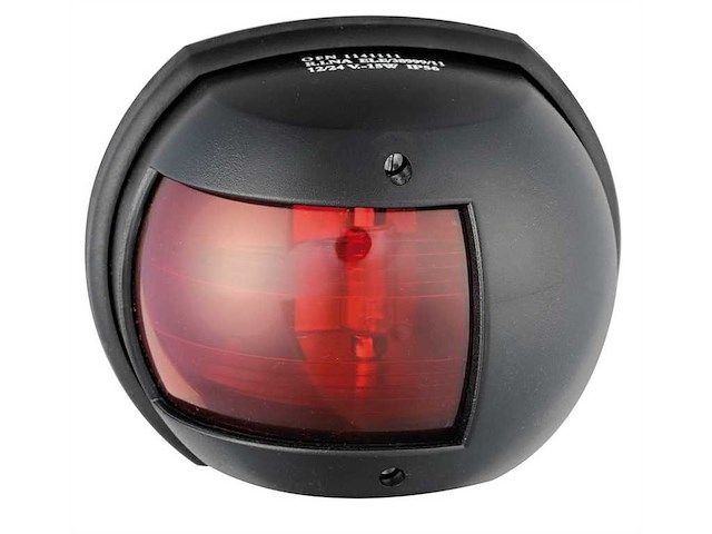 Luce di navigazione Sphera Maxi corpo Nero - Rossa