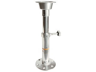 Supporto sedile slitta girevole - 295/395 mm. - Colonna Ø 87 mm. -