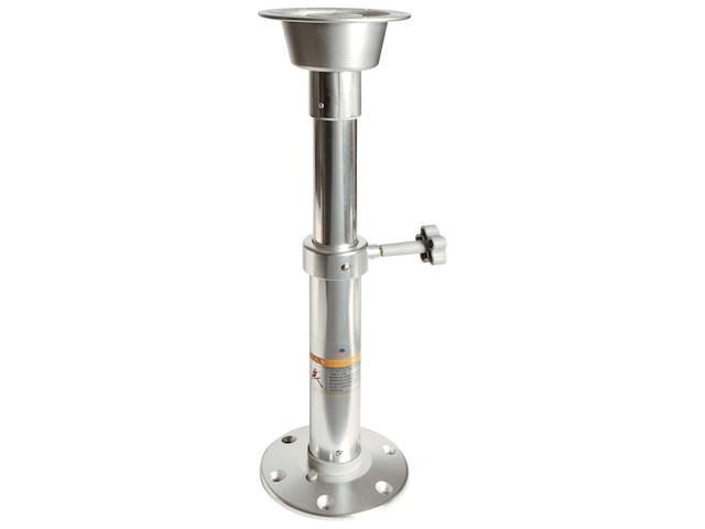 Supporto sedile slitta girevole - 295/395 mm. - Colonna Ø 87 mm. -