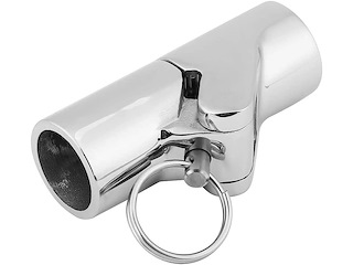 Snodo esterno a 90°  con blocco per capottine - 22 mm - 1 PZ