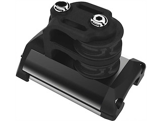 Stop LEWMAR in alluminio con puleggia doppia - Misura 1