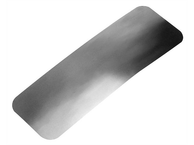 Protezioni adesive antisfregamento in acciaio inox - 150 x 50 mm