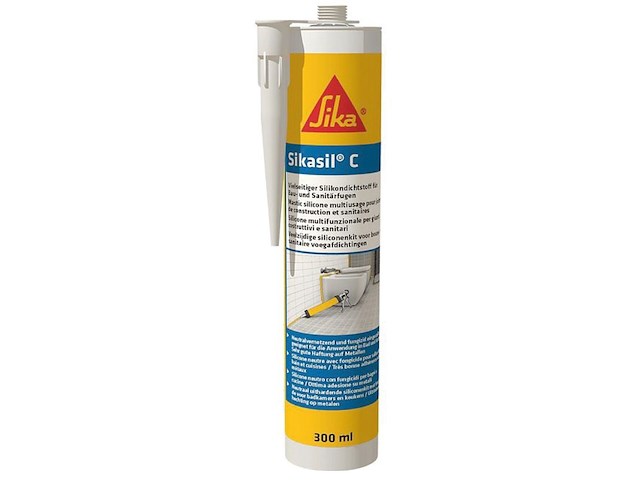 Silicone sigillante Sikasil-175 trasparente - 300 ml
