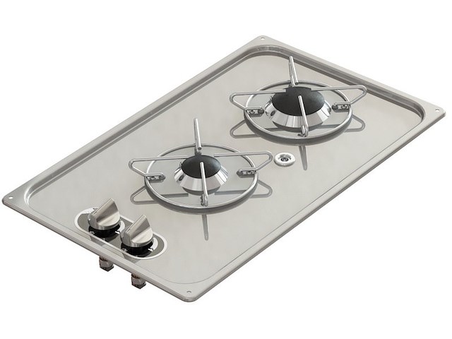 Piano cottura ad incasso 2 fuochi 