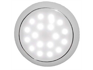 Plafoniera LED senza incasso Day/Night - Cromata