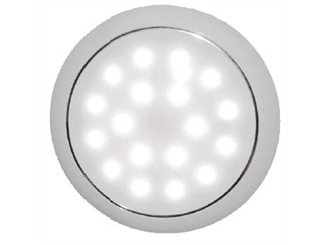 Plafoniera LED senza incasso Day/Night - Cromata