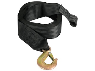 Cinghia completa di gancio per verricelli alaggio  - 10 mt