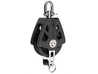 Bozzello LEWMAR Synchro singolo con arricavo - Ø 60 mm per cime da 8/10 Ø mm