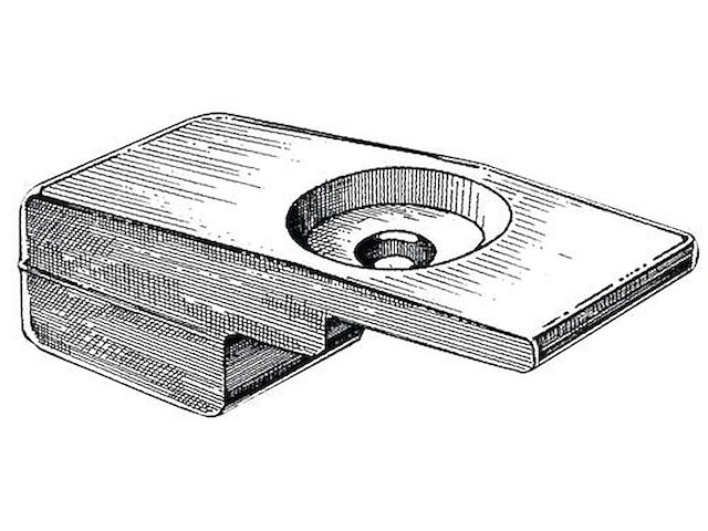 Piastra in zinco 60 / 140 Hp per 4 Tempi - OMC / JOHNSON / EVINRUDE -