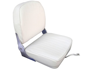 Poltroncina con schienale ribaltabile - Bianco