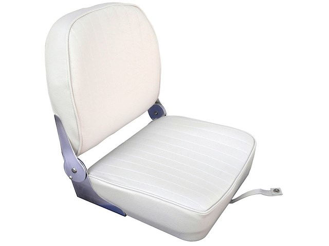 Poltroncina con schienale ribaltabile - Bianco