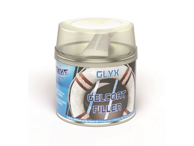 Gelcoat Filler Blue Marine Glyx - 0,200 kg. -