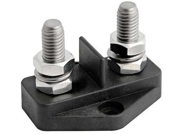 Nodo di giunzione cavi elettrici - Mod. Midi - Perno Doppio 8 mm. -