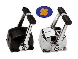 Scatola telecomando Ultraflex bimotore B66 cromata