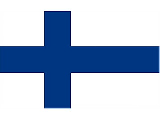 Bandiera Finlandia 40 x 60 cm.