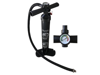 Gonfiatore manuale ad altra pressione con manometro
