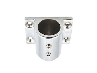 Boccola per candelieri passerella - Acciaio inox - 22 mm.