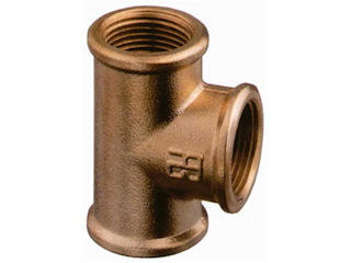 Raccordo a T in bronzo - 3/8 - 