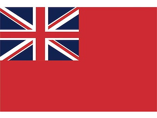 Bandiera Inghilterra Mercantile 20 x 30 cm.